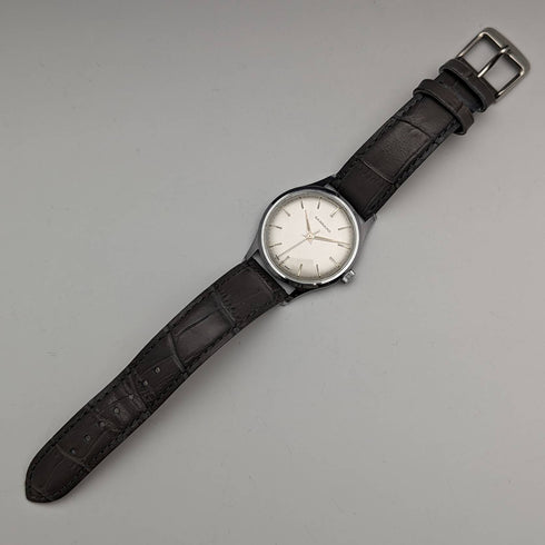 英国ヴィンテージ ガラード 機械式腕時計 メタルケース 動作良好